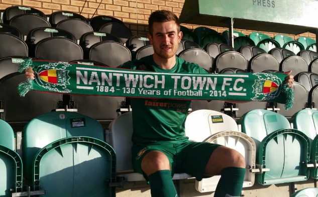 Matt Bell signs for Nantwich Town