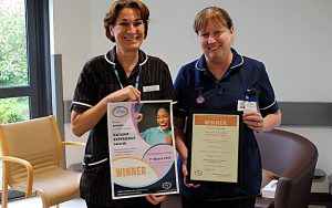 Leighton Hospital staff win national awards for patient experience