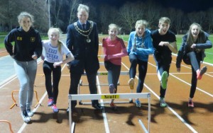 Mayor hails Crewe & Nantwich Athletics Club during visit