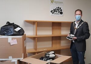 Children’s shoe recycling hub launches in South Cheshire