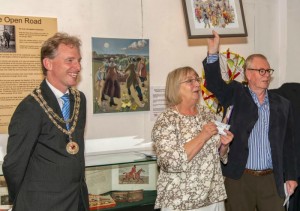 Nantwich Mayor opens museum’s “Nantwich At Play” exhibition