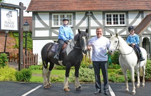 Celebrity chef Nigel Haworth teams up with Mid Cheshire Riding for the Disabled