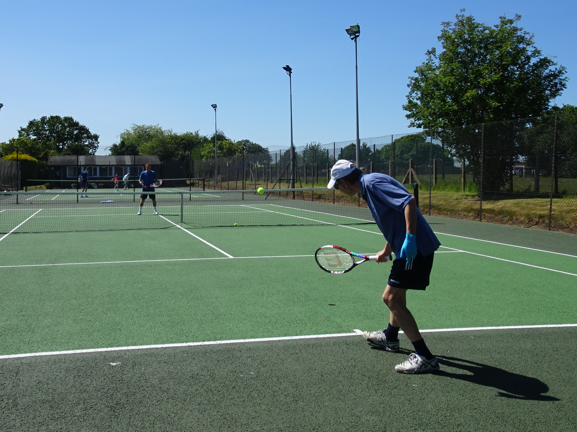 Members back on court at Wistaston Jubilee Tennis Club