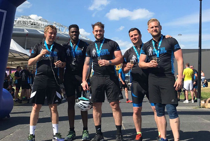Mike Walsh, London to Amsterdam in aid of Prostate Cancer UK