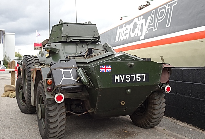 Military vehicle and the APT (Advanced Passenger Train)