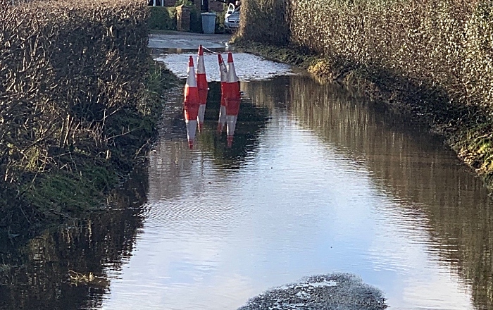 Mill Lane flooding