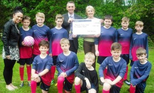 Nantwich school team boosted by Crewe Golf Club donation