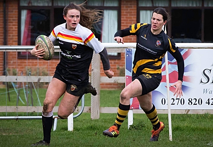 Millie Jones against Kendal Ladies