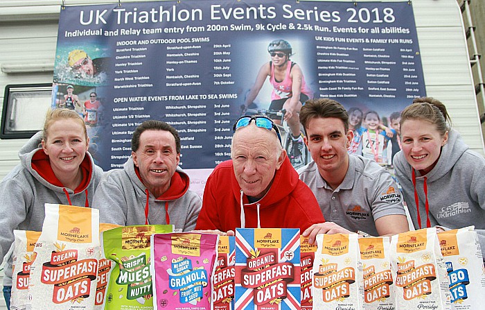 Mornflake backs UK Triathlon series