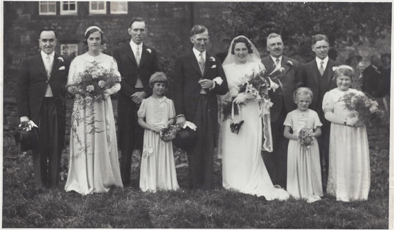 Mum Dad - edith brough wedding