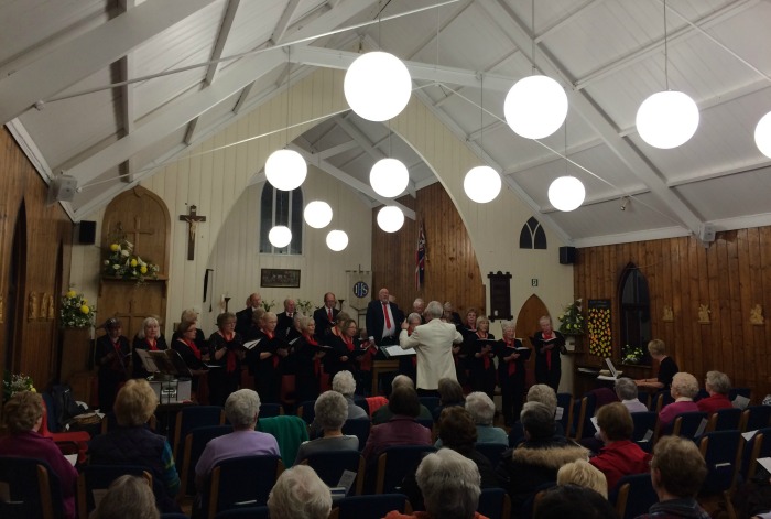 Houghton conducts the Wistaston Singers