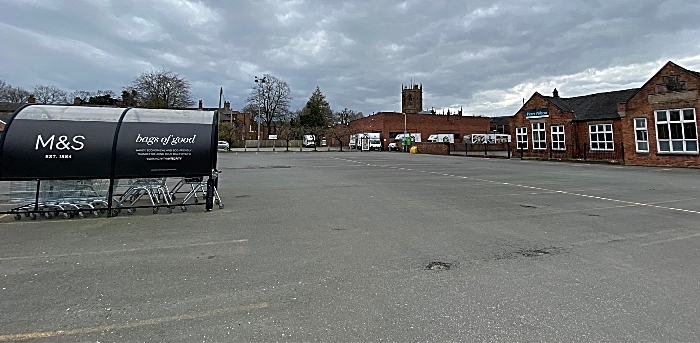 parking - Nantwich - Civic Hall car park - Sat 28-3-2020 afternoon (1)