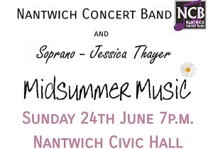 Nantwich Concert Band team up with Soprano Jessica Thayer
