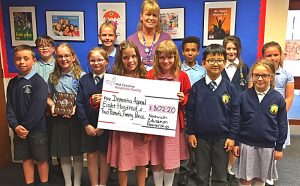 Nantwich schools raise more than £800 for hospital dementia appeal
