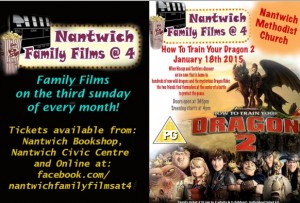 Nantwich Family Films @ 4 returns this weekend