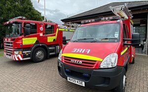 Fire crews tackle log burner incident at house in Chorley