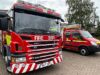 Fire crews tackle blaze in school field in Nantwich
