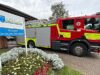 Fire crews rescue person trapped between vehicles in Tarporley