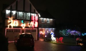 Crewe and Nantwich homeowners light up for Christmas!