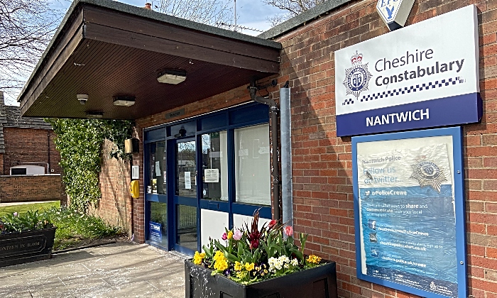 helpdesks - Nantwich Police Station - frontage - April 2020 (1)