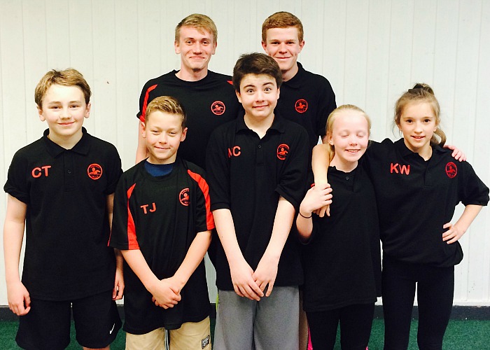 Nantwich Seals swimming team at Wrexham event