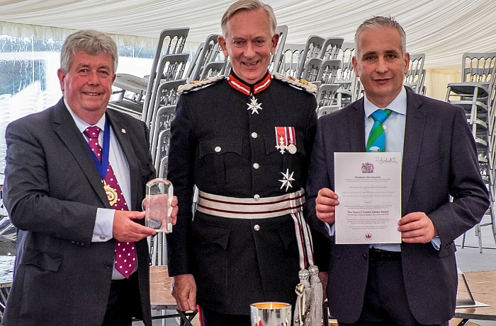 Nantwich Show President Chairman and David Briggs