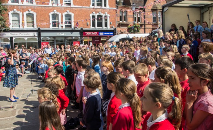 Nantwich Skoolzfest Big Sing 2015