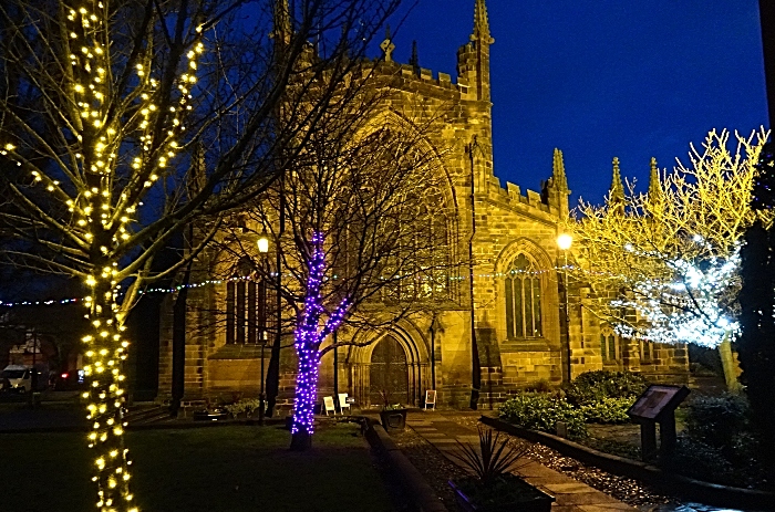 Nantwich - St Mary's Church frontage (1)