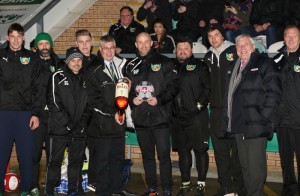 Nantwich Town named club of the month by Evo-Stik League