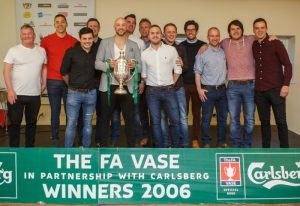 FA Vase winning team returns to Nantwich Town for book launch