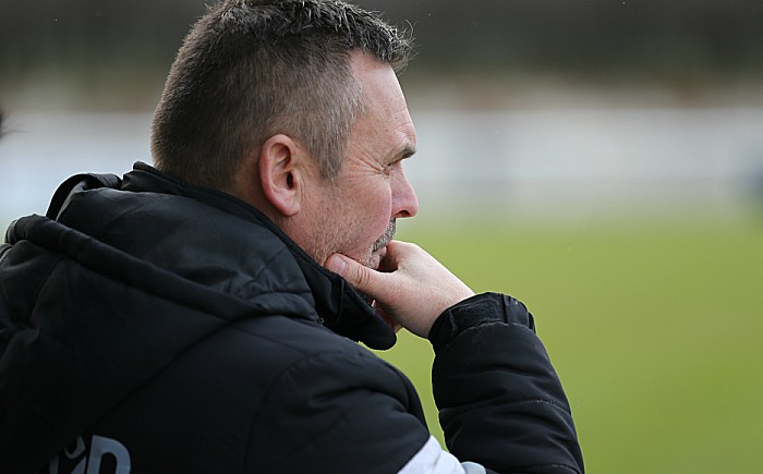 South Shields defeat - Nantwich Town Manager Dave Cooke