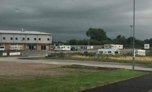 Travellers cause disruption at Nantwich Town’s Weaver Stadium