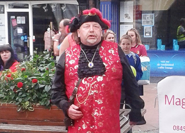 'unofficial' Nantwich Town crier John Parsons