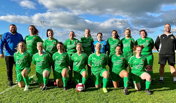 Nantwich Town ladies - promotion