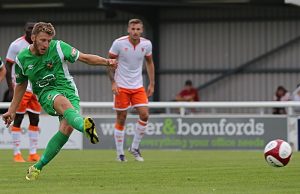 Nantwich Town continue pre-season with 2-1 loss to Blackpool