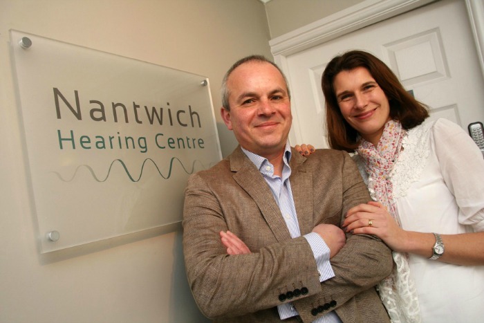 Nantwich hearing centre, Alan and Helen Jackson