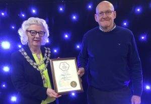Nantwich in Bloom team honoured by councillors for winning Gold
