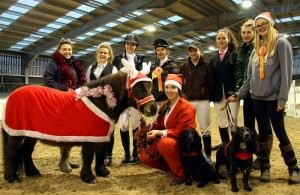 Horse students at Reaseheath College stage Christmas show