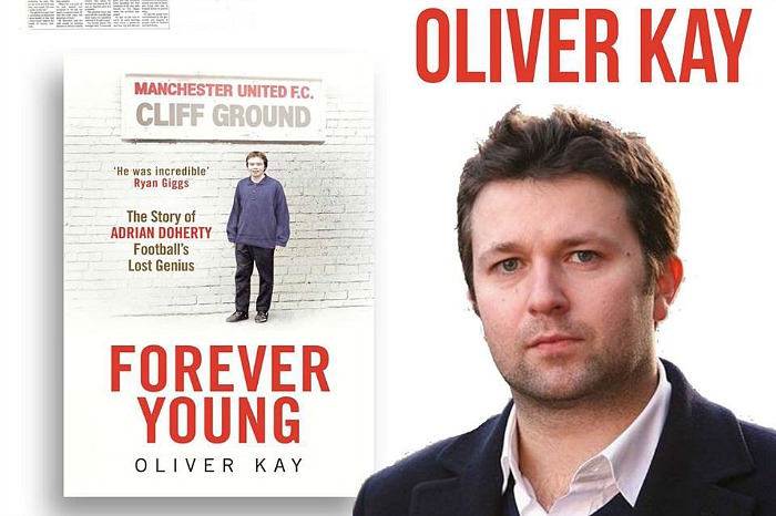 Oliver Kay, The Times football writer, Nantwich Bookshop