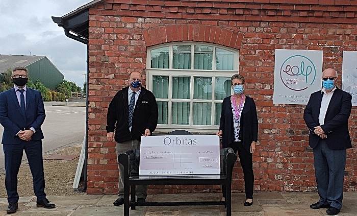 Orbitas Donation Cheque - August 2020 (1)