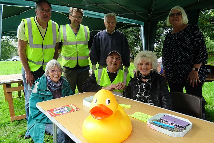 Organisers and Duck Race ticket sellers