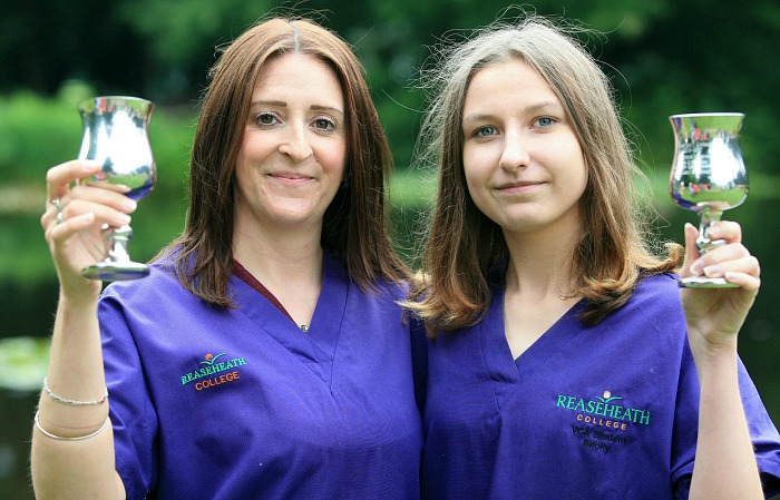 P4 vet care assis Anne-Marie Colclough, Malgorzata Ignaczak best