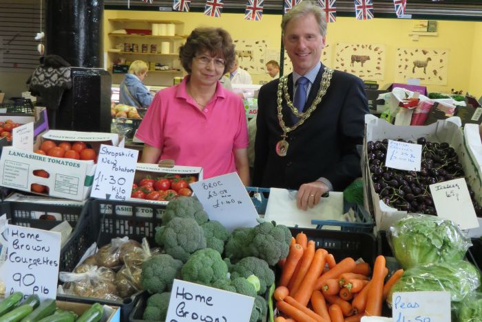 PH Stokes Fruit & Veg, Nantwich market