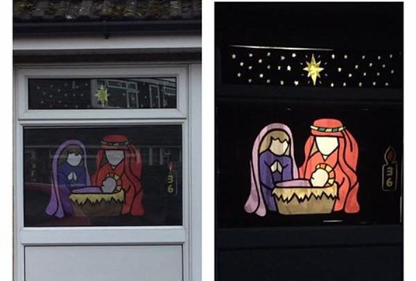 Pam - advent window trail