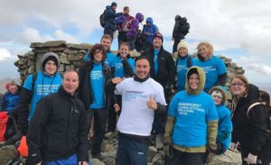 Nantwich Watts Mortgage employees scale new heights for local charities