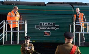 Freightliner renames Cheshire locomotive ‘Patriot’ to honour WW1 dead