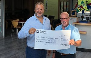 Nantwich firm Watts donates £2,250 to terrorist victims foundation