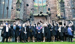 University Centre Reaseheath stages graduation ceremony in Nantwich