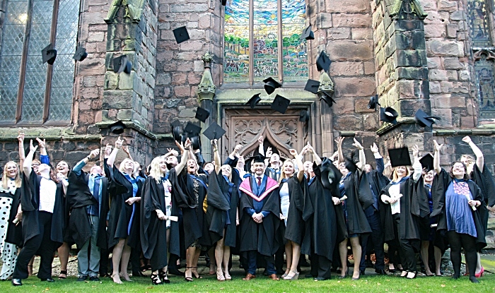 Pic 1 ALL GRADUATES - cap throw