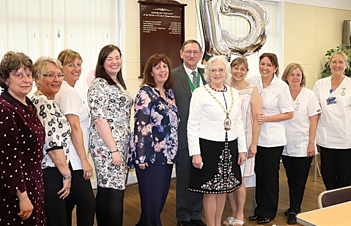 Pictured Dr Wendy Chandran (far left) with Members of the Newborn Hearing team (1)